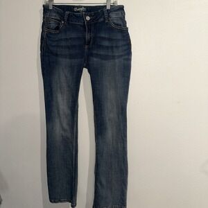 Wrangler Cowboy Boot Cut 11/12x34 Mid‎ Raise BLUE